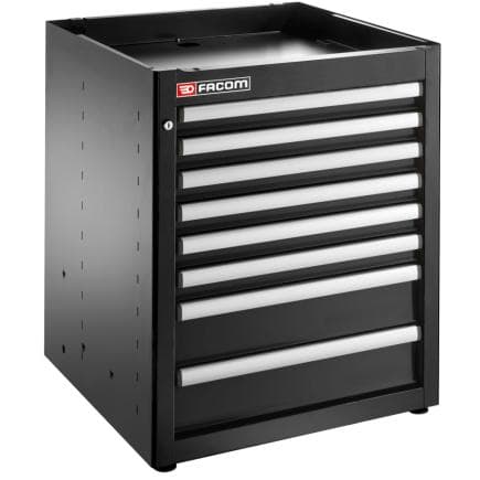 FACOM JLS3-MBS8TBS - Base simple avec 8 tiroirs, noir