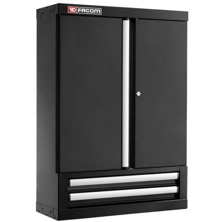 FACOM JLS3-2202BS - Armoire avec 2 portes et 2 tiroirs, noir