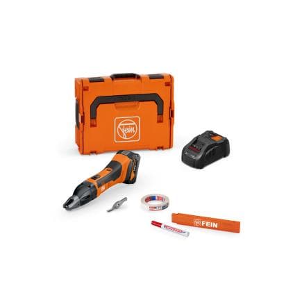 FEIN 71300563000 - Set ABSS 18 1.6 E AS - Cisaille sans fil 18 V 5,0 Ah (avec batterie et chargeur)
