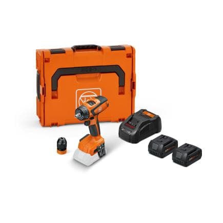 FEIN 71161462000 - ASCM 18 QSW AS SET 5 AH - Perceuse-visseuse sans fil 4 vitesses (avec 2 batteries et chargeur)