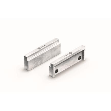 FEIN 30240476010 - Paire de mâchoires de protection plates en aluminium de 110 mm