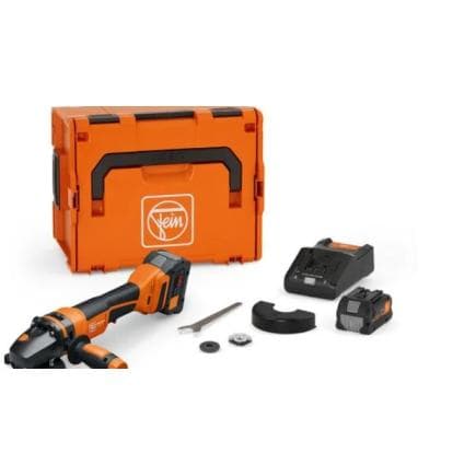 FEIN 71222062000 - CCG 18-125-12-SEC Set 8Ah ProCORE AS - PROTAGO meuleuse d’angle sans fil 18V ø 125 mm (avec 2 batteries de 8 Ah et chargeur au...