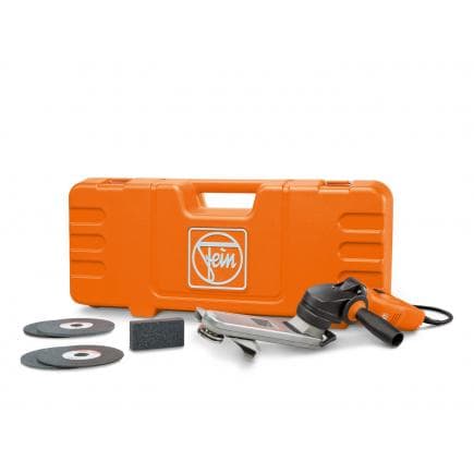 FEIN 72216760000 - Set KS 10-38 E - 800W Ponceuse pour soudure d'angle - sans cas où
