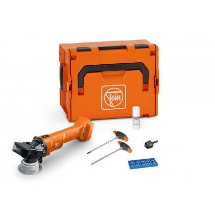 FEIN 71380561000 - AKFH 18-5 AS - 18V Chanfreineuse sans fil jusqu’à 5 mm avec set utilisateur - sans batterie au cas où