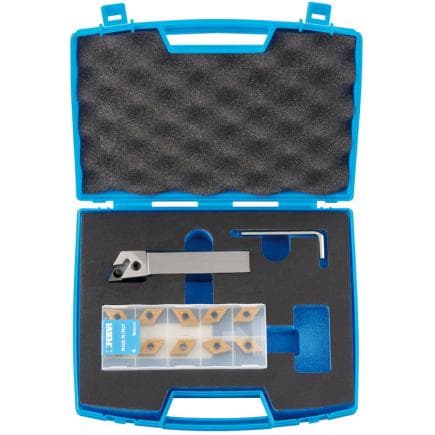 FERVI KITPDJNR20 - Outil d’extérieur avec inserts DNMG150608N