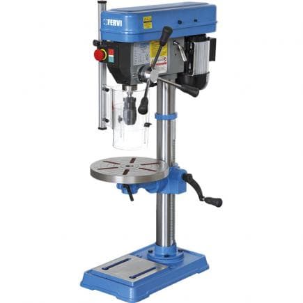 FERVI 0012 - Perceuse d'établi avec entraînement par courroie 230 V 650 W