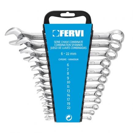 FERVI 0073 - Jeu de clés mixtes (12 pcs.)