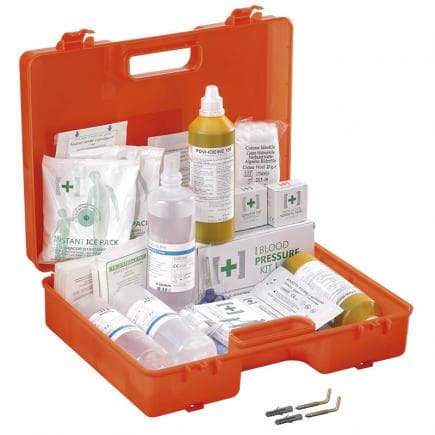FERVI 0148/73 - Valise avec produits de premiers secours 405x300x114 mm