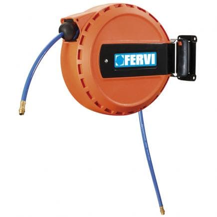 FERVI 0240/15 - Enrouleur pneumatique 3/8'' ø12x8 mm auto-rétractable