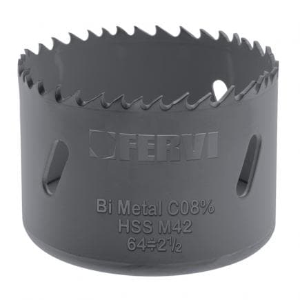 FERVI 0278/017 - Scie cloche bimétal à denture variable