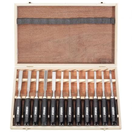 FERVI 0306 - Jeu de Burins de sculpteur (12 pcs.)