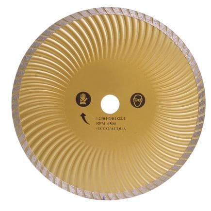 FERVI 0350 - Disque diamant turbo ventilé