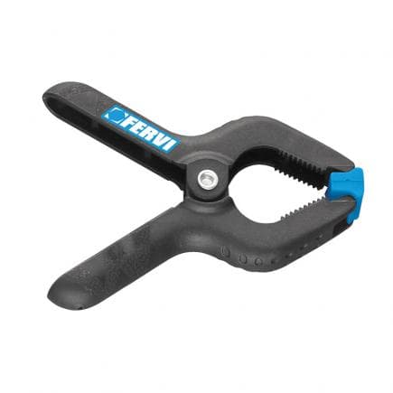 FERVI 0353/085 - Jeu de pinces à ressort en polypropylène (12 pcs.)