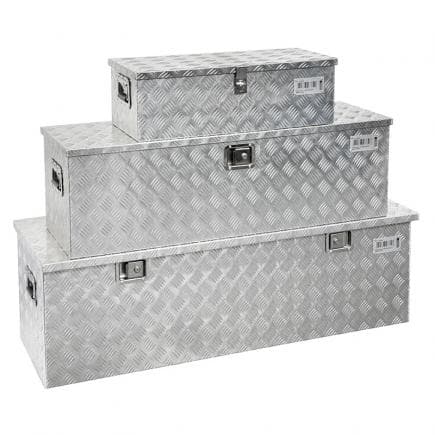 FERVI 0382 - Jeu de coffres en aluminium (3 pcs.)