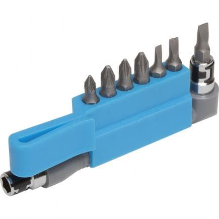 FERVI 0407 - Porte-embouts avec inserts hexagonaux 7 1/4''