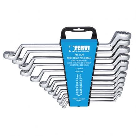 FERVI 0476 - Jeu de clés polygonales (12 pcs.)