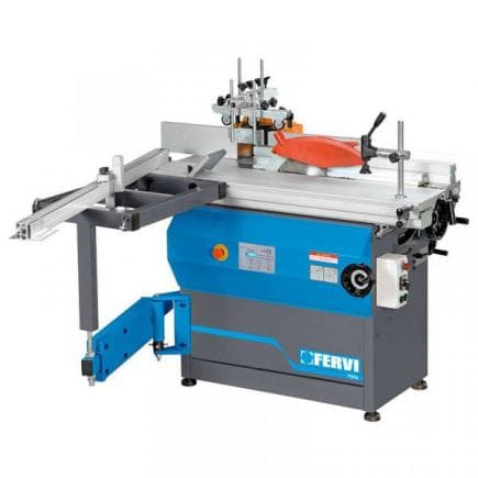 FERVI 0504 - Scie circulaire, inciseur toupie et ponceuse 2,2 kW