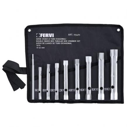 FERVI 0540S - Jeu de clés à douille (8 pcs.)