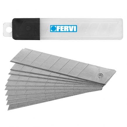 FERVI 0627/L - Jeu de lames de cutter (10 pcs.)