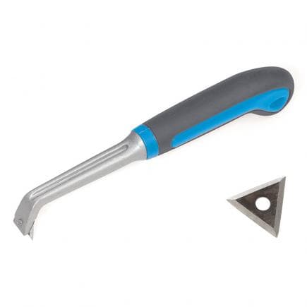 FERVI 0647/25 - Grattoir avec lame en métal dur de 25 mm à trois tranchants