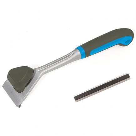 FERVI 0647/65 - Grattoir avec lame en métal dur de 65 mm à deux tranchants