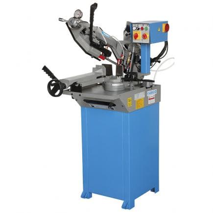 FERVI 0692/230V - Scie à ruban avec abaissement manuel et hydraulique 230V 750W