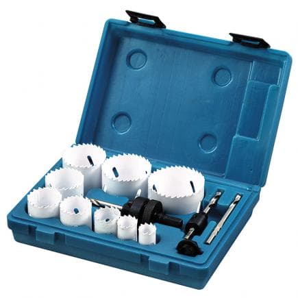 FERVI 0712/009 - Assortiment en mallette de scies cloches 19-64 mm HSS m3 (13 pcs.)