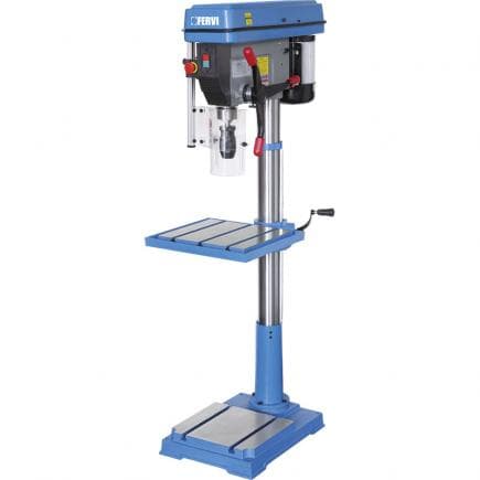 FERVI 0754/400V - Perceuse à colonne avec transmission par courroie 400 V 1,5 kW