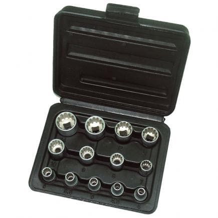 FERVI 0795/1 - Jeu de clés multilock 1/4'' (19 pcs.)