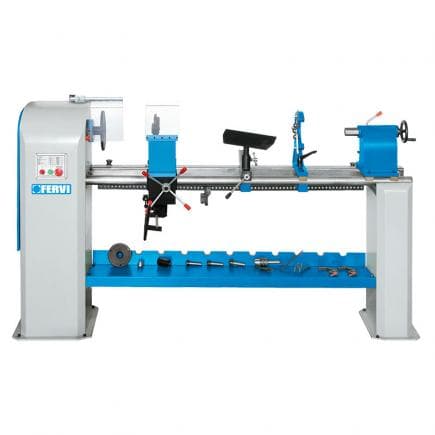 FERVI 0796 - 1,5kW Wood lathe with copy device