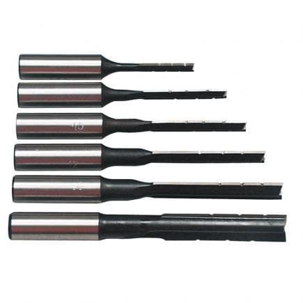FERVI 0799/DXC - Jeu d'embouts à mortaiser (6 pcs.)