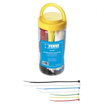 FERVI 0876 - Assortiment de liens en nylon (650 pcs.)