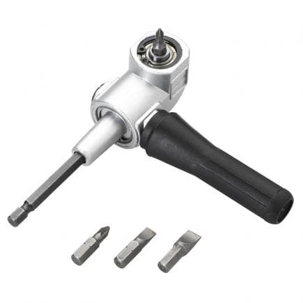 FERVI 0888 - Porte-embout coudé à 90° avec raccord 1/4''