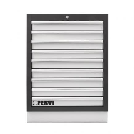 FERVI A007/20 - Commode 9 tiroirs 680x458x910 mm