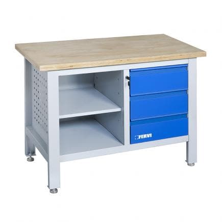FERVI B009/A1 - Établi en kit de montage 1200x600x865 mm