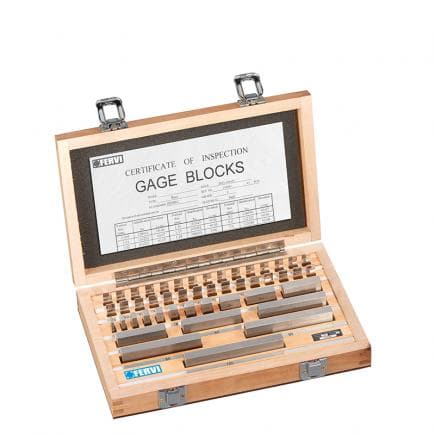 FERVI B047/0 - Jeu de cales parallèles plates en acier rodé avec nuance 0 (47 pcs.)