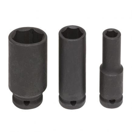 FERVI BI4E3L014 - Clé à douille hexagonale à impact long 1/2''