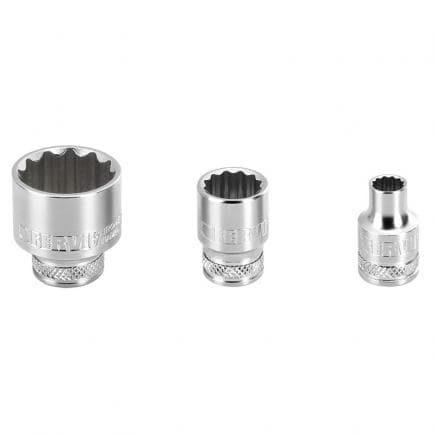 FERVI BN4P4N009A - Clé à douille polygonale 3/8''