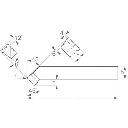 FERVI BRAS410310RP - Braisé pour le dégrossissage