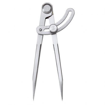 FERVI C027/150 - Boussole de précision avec guide et tige carrée