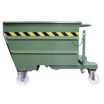 FERVI C030/0300 - Conteneur à copeaux basculant avec roues