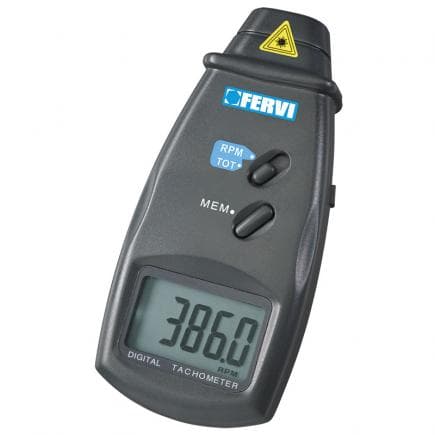 FERVI C067 - Tachymètre numérique optique