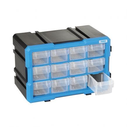 FERVI C086/12C - Commode modulable avec 12 tiroirs amovibles