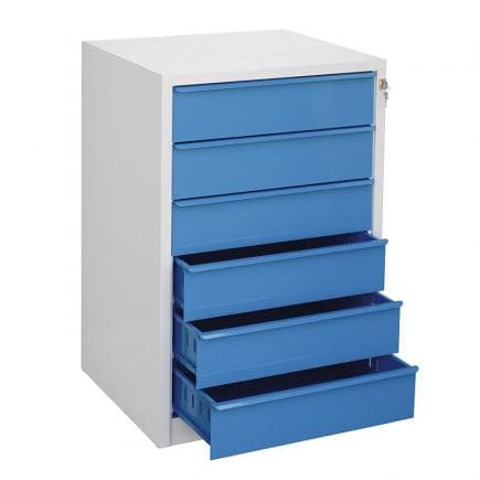 FERVI C600 - Boîte à outils avec 6 tiroirs de type "b".