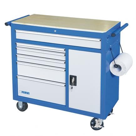 FERVI C670 - Banc mobile 1200x460x1060 mm