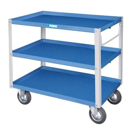 FERVI C750 - Chariot avec 3 étagères 940x600x870 mm