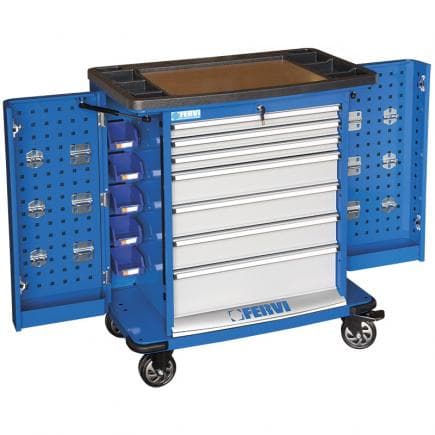 FERVI C980 - Servante à outils 7 tiroirs 890x530x1030 mm