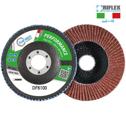 FERVI DF6100.212 - Disque à lamelles plat Performance Classic en corindon diamanté