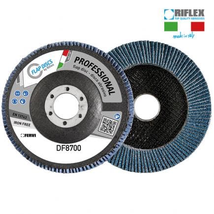 FERVI DF8700.117 - Disque à lamelles plat Professional Tiger en zirconium platine