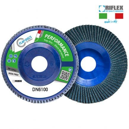FERVI DN6100.112 - Disque à lamelles plat Performance Classic en zirconium diamanté